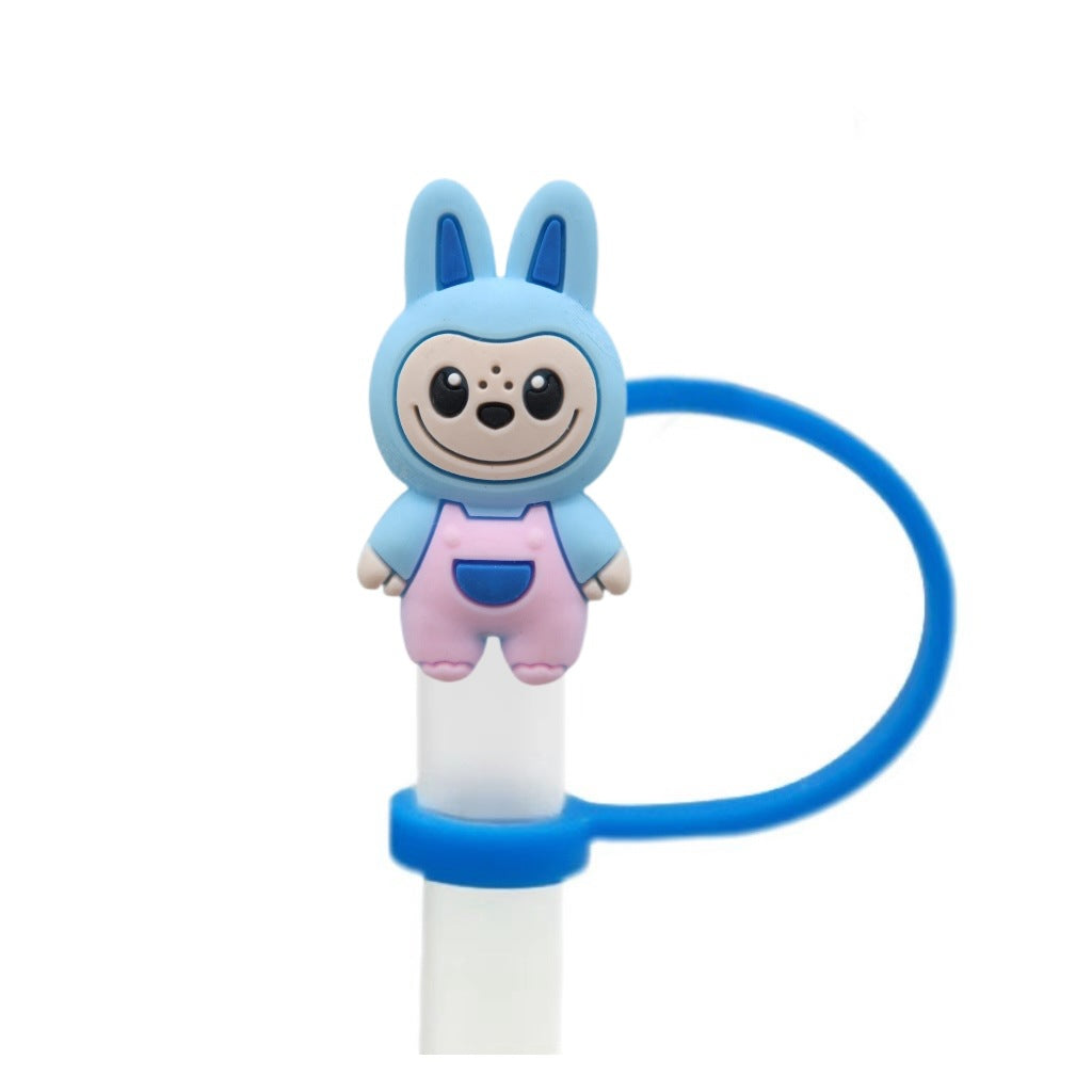 Wholesale 10pcs/pack  Cute cartoon-style straw cup cap